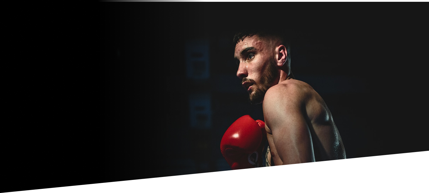 Boxer a ringben